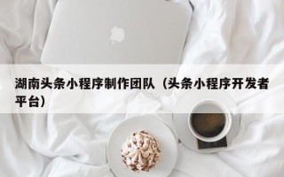 定安湖南头条小程序制作团队（头条小程序开发者平台）